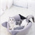 Cat Head Shape Cute And Comfortable Warm Cat House Safe Sleep Cave Non-Slip Semi-Closed Design Four Seasons Universal Cat Nest