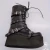 Plus Size 43 Autumn Women Boots Buckle Round Toe Wedges Platform Boots Punk Goth INS Women Street Shoes Combat Boots for Women