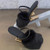 Net Red A Word with Sheep Wool High Heel Alien Heel Fish Mouth Sandals Baotou Slippers Women's Shoes Zapato De Tacón