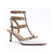Riveted Pointed Medium High Heel Thin Heel 2023 Spring/Summer Versatile Fashion Liuding Strap Wrapped Head Sandals for Women