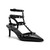 Riveted Pointed Medium High Heel Thin Heel 2023 Spring/Summer Versatile Fashion Liuding Strap Wrapped Head Sandals for Women