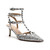 Riveted Pointed Medium High Heel Thin Heel 2023 Spring/Summer Versatile Fashion Liuding Strap Wrapped Head Sandals for Women