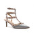 Riveted Pointed Medium High Heel Thin Heel 2023 Spring/Summer Versatile Fashion Liuding Strap Wrapped Head Sandals for Women