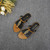 New European and American Summer Flat Heel Outdoor Solid Color Women's Slippers Luxury Popular Brand Anti slip Beach Slippers