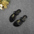 New European and American Summer Flat Heel Outdoor Solid Color Women's Slippers Luxury Popular Brand Anti slip Beach Slippers