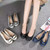 Genuine Leather Women's Flats Slip-On Loafers Moccasins Ballet Style Female Shoes Comfortable Sli-on Shoes Plus Size 41 42