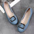 Genuine Leather Women's Flats Slip-On Loafers Moccasins Ballet Style Female Shoes Comfortable Sli-on Shoes Plus Size 41 42