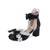 Ochanmeb Sweet Kawaii Girls Lolita Shoes Thick High Heels Cosplay Pumps Bow Knot Pearls Chain Ruffles Lovely Wedding Party Pumps