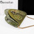 2025 Premium Ladies Party Shoes and Bag Comfortable New Square Heels with Hand Bag For Wedding Or Work