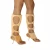 2025 New Luxury Women's Knee-High Boots | Real Horsehair Cut-Out Stiletto Heel & Rear Zipper | Evening Party Club Dress Shoes