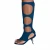 2025 New Luxury Women's Knee-High Boots | Real Horsehair Cut-Out Stiletto Heel & Rear Zipper | Evening Party Club Dress Shoes