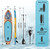 In Stock Factory Wholesale High Quality YASKA 11''*32''*6'' Camera Mount ISUP Paddle Board Inflatable 160kg Max Load Portable