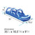 Exciting Summer Outdoor Inflatable Blue Tropical Dual Lane Water Slide - Perfect For Water Park Rentals & Family Fun