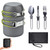 Camping Cookware Set, Outdoor Pan Set, Tourist Dishes, melon, Kitchen Equipment, Trekking Utensils, Picnic Picnic