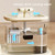 Cat Water Dispenser with Circulating Automatic Flow, Drinking Bowl, Feeding and Watering All-in-One 2-in-1 Pet Device