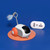 Cat Toys Car for Indoor Remote Control Smart Automatic Car with Tail Rechargeable LED Auto Moving Exercise Interactive Cat Toys