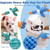 Indestructible Cat Dog Toys for Aggressive Chewers Cats Dogs,Chew Squeak Toy Cats Dogs Interactive Plush Doll Pet Products