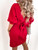 2025 Women Solid O-Neck Princess Party Dress Spring Autumn Sexy Three Quarter Sleeve Ladies Bow Backless Streetwear Dropshipping