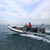 Haote Inflatable Rafting Inflatable Motor Hypalon Rib Boat Ships Fishing Front Control for Ocear Water