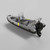Haote Inflatable Rafting Inflatable Motor Hypalon Rib Boat Ships Fishing Front Control for Ocear Water
