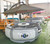 Recyclable Electric Motor Barbecue Boat with Inflatable Game Nightclub Ride-ons Castle Pool Bubble House Inflatable Water Slide