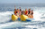 XZ OEM ODM Inflatable Banana Boat for Water Games Ride-ons Outdoor Table