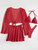4PCS with Mesh Sarong Cover Up Long Sleeve Bikini Female Swimsuit Women Swimwear Four-pieces Bikini Bathing Suit Swim Beachwear