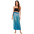 Women’s Boho Maxi Wrap Long Skirt Tie Up Beach Cover Up Dress Vintage Bohemian Adjustable High Waisted Holiday Rayon Dress