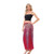 Women’s Boho Maxi Wrap Long Skirt Tie Up Beach Cover Up Dress Vintage Bohemian Adjustable High Waisted Holiday Rayon Dress