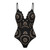 FLAXMAKER Flower Hollow One Piece Swimsuit and Skirt Women Beachwear Luxury Bathing Suit