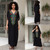 Swimsuit Cover Ups Embroidery V Neck Short Sleeve Swim Cover Up for Women Kaftan Dresses