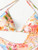 4 Piece Bikini Set Women Orange Floral Print Long Sleeve Mesh Cover Up Ruffle Skirt Swimsuit 2024 Sexy Bathing Suit Swimwear