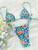 Sexy Patchwork Bikinis 2025 Swimsuit Women's Swimwear Triangle Bathing Suit Bandage Beachwear Thongs Bikini Sets Female Biquinis