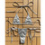 Women's Metallic 2 Piece Swimsuit Micro Triangle Halter Self Tie Cheeky Bikini Set