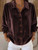 Women's Shirt Tops Casual Long Sleeve Turn-down Collar Button Shirts For Female Fashion Holiday Office Clubwear Womens Clothing
