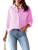 Women's Shirt Casual Loose Striped Long Sleeve Shirts For Women's Spring Autumn 2025 New