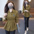 Female Tops Formal Dress Shirts Spring and Autumn Full Long Sleeve Women's Shirt Blouse Wear To Work Button Up Office Outfits Xl
