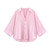 MUJER Women's Shirts Striped Oversize Shirts for Women Wide Sleeve Casual Shirts and Blouses Woman White Summer Loose Tops Woman