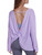 Women's Tops New Autumn Yoga Cover-up Loose Back Beauty Leisure Sports Fitness Top Light Breathable Long Sleeves Tee