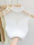 Mesh Knitted Top Women Y2K Tank Top Half Neck Vest Female Sleeveless Sweater Chic Cut Out Streetwear Solid Skinny Tube Top
