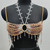 Women Tops Beaded Camisole Vest Bikini Bra Top Body Exaggerated Pearl Neck Bustier Beachwear Lingerie Woman's Club Rave