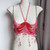 Women Tops Beaded Camisole Vest Bikini Bra Top Body Exaggerated Pearl Neck Bustier Beachwear Lingerie Woman's Club Rave