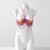 Women Tops Beaded Camisole Vest Bikini Bra Top Body Exaggerated Pearl Neck Bustier Beachwear Lingerie Woman's Club Rave