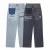 Women 2025 Autumn New Fashion Ripped Loose Jeans Vintage Pocket Casual Chic Female Denim Pants