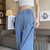 Women Clothing Summer Chinese Style Vintage Streetwear Y2K Jeans Female Elegant Chic High Waist Denim Wide-leg Pants Pantalones