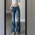 Vintage Straight-Leg Jeans Women 2025 New Y2K Low Waist Pocket Loose Denim Pants Woman Korean Fashion Slimming Wide Leg Trousers