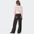 Blue Jeans for Women Pink Bow Embroidery Jeans Y2K Straight High Waist Vintage Casual Trousers Female Wide Leg Designer Pants