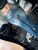 Women Vintage Washed Ripped Jeans Y2K American Retro Low Rise Slim Denim Pants Streetwear 2000s 90s Trousers Bell Bottom