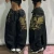 Y2K Skull Embroidered Loose Fit Jeans Fashion Harajuku Trend Women Casual Street Hip Hop High Waist Wide Leg Straight Leg Pants
