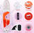 Stock H2O 10'6'' Portable Inflatable Stand Paddle Board (SUP) CE Certified 150kg Max Weight Standard Accessories Water Sports